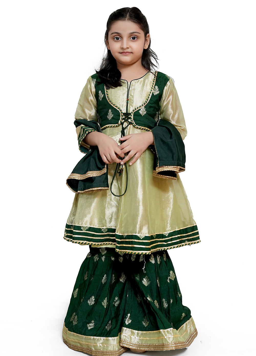 Girls formal 3 piece stitched suit
