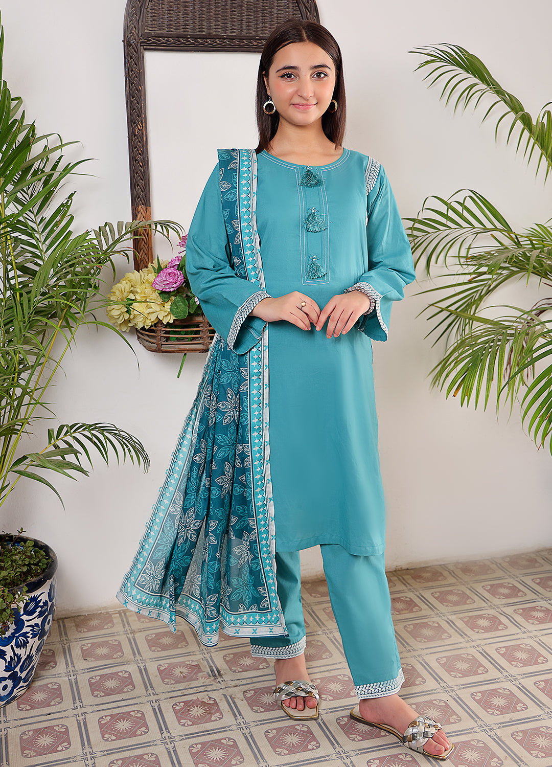 lawn casual 3 Piece for teens