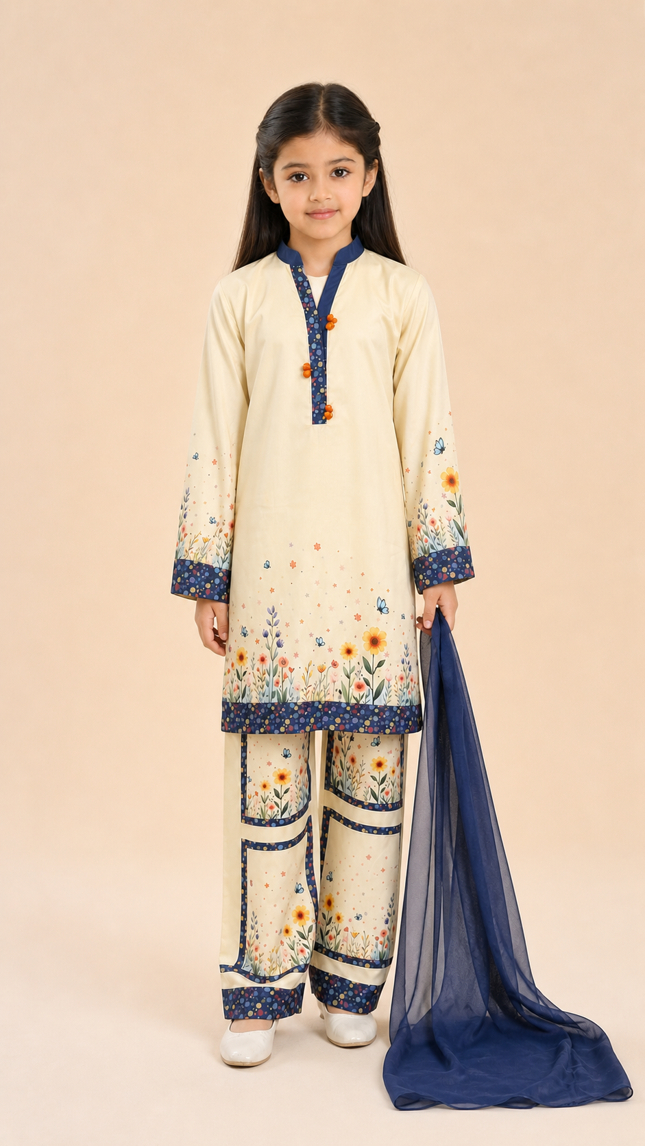 Printed Kurti Set