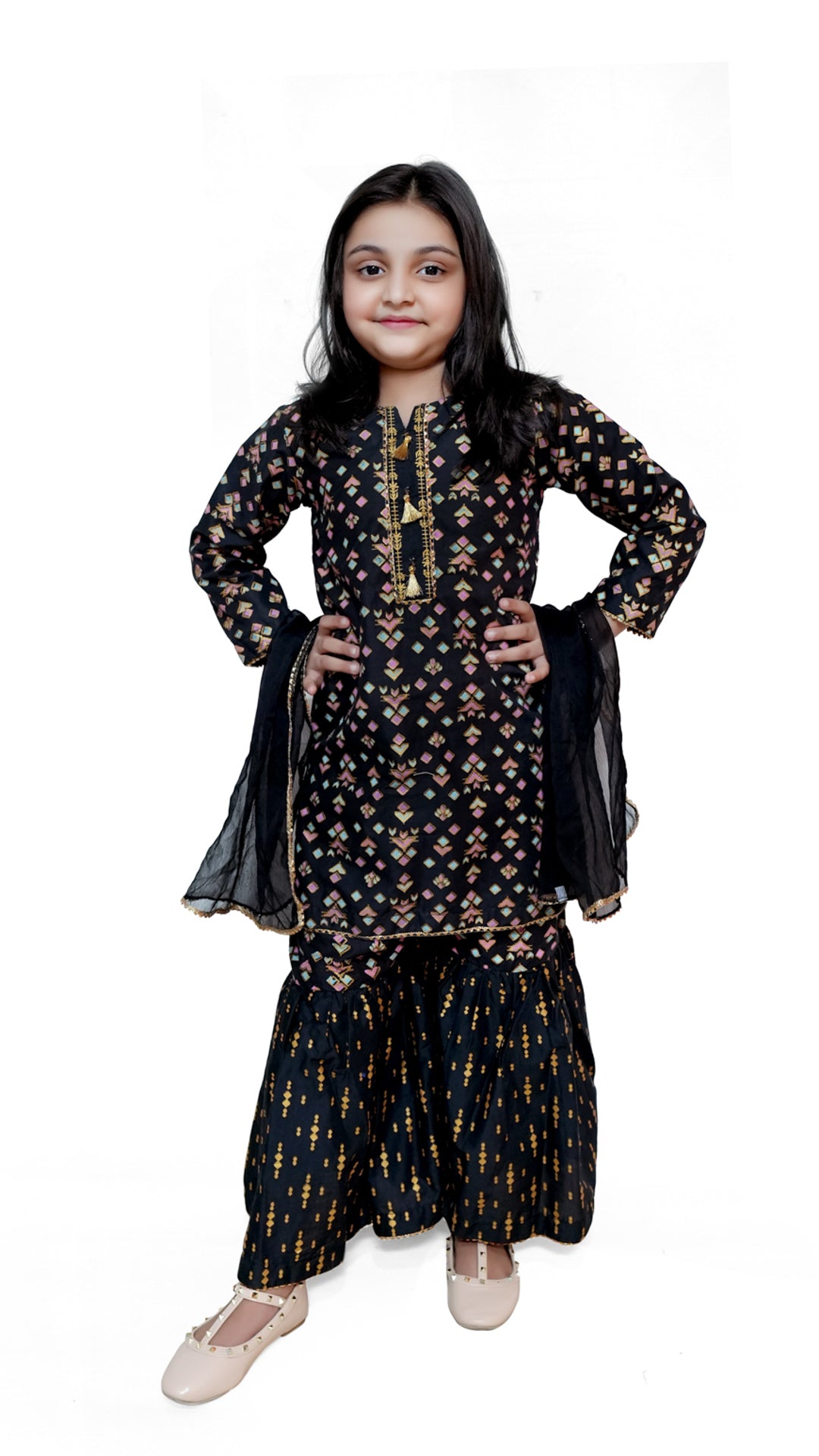 Black kids 3pc Suit