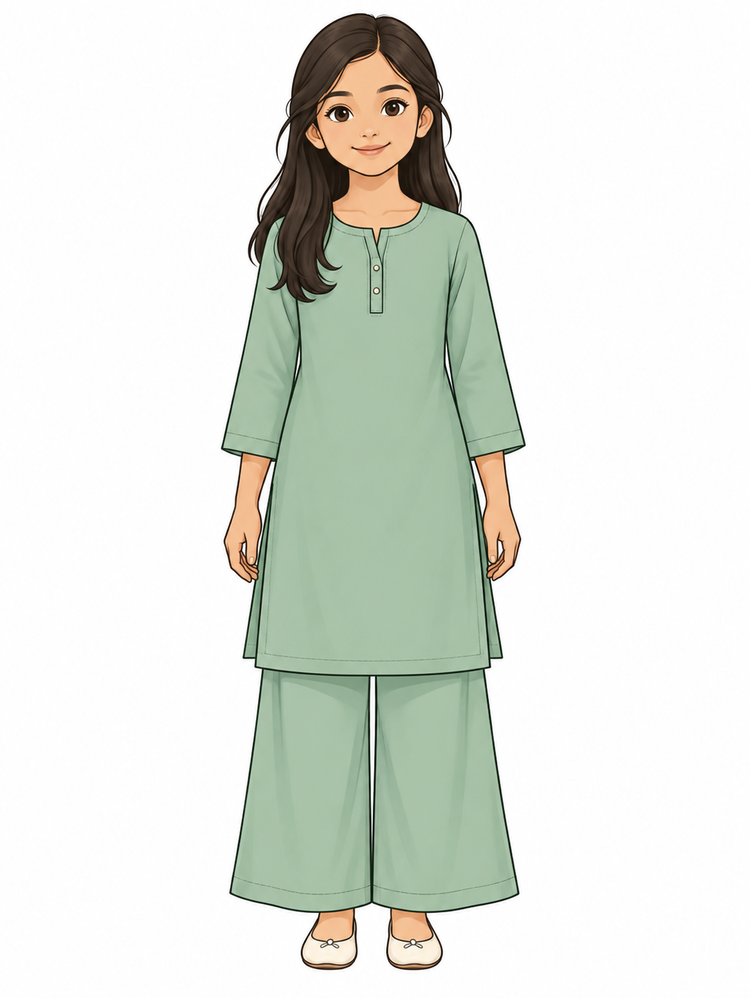 BANO Girls Casual collection illustration